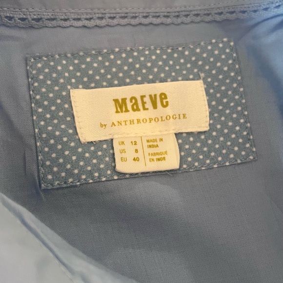 Maeve Ruffle Front Mini Dress - Picture 10 of 12